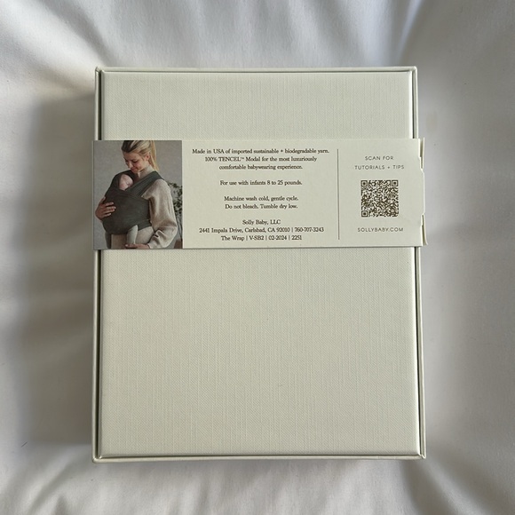 Solly Baby Bleu Toile Wrap - Picture 8 of 8